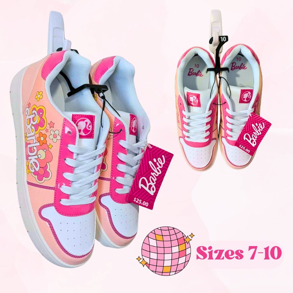 Mens' Retro-Style Barbie Sneakers - *MULTIPLE SIZES*